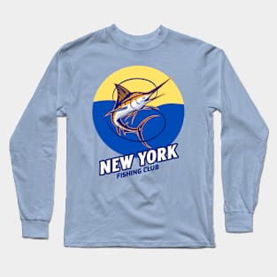 New York Fishing Long Sleeve T-Shirt